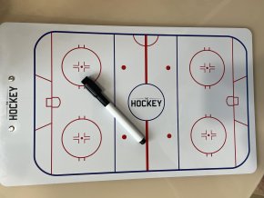 Тактическая доска THE HOCKEY тренерская 40x24см с фломастером