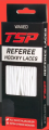 Шнурки судейские TSP REFEREE  274 см, белые без пропитки