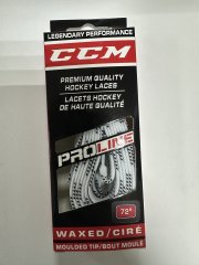 Шнурки CCM PROLINE 108/274 см, салатовый с пропиткой