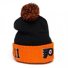 Шапка Philadelphia Flyers №11, черно-оранж., 55-58, арт.59253