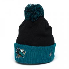 Шапка San Jose Sharks, черн.-бирюз., 55-58, арт.59258